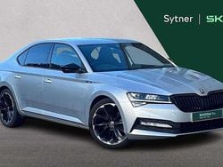 Brilliant silver metallic Used 2021 Skoda Superb SportlinePlus Hatchback | £17,000 (Good price)