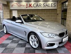 Silver Used 2015 BMW 430 Cabriolet M Sport Cabriolet | £14,795 (Fair price)