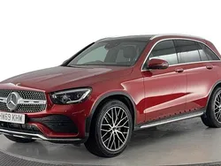 Red Used 2019 Mercedes GLC300e AMG Line Premium Plus SUV | £25,720 (A bit pricey)