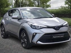 Silver metallic Used 2022 Toyota C-HR Design SUV | £20,250 (Fair price)