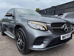 Grey Used 2017 Mercedes GLC250 AMG Line Premium Coupe | £19,399 (Good price)