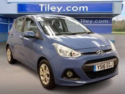 Blue Used 2016 Hyundai i10 SE Hatchback | £5,990 (Fair price)