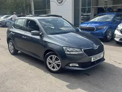 Quartz grey metallic Used 2019 Skoda Fabia SE Hatchback | £8,995 (Good price)
