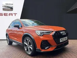 Orange Used 2022 Audi Q3 Black Edition SUV | £27,380 (Good price)