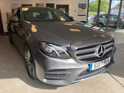 Grey Used 2017 Mercedes E220 AMG line Sedan | £13,995 (Good price)