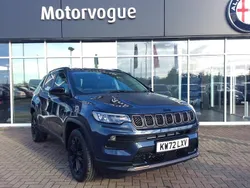 Blue/black Used 2023 Jeep Compass SUV | £25,498 (A bit pricey)