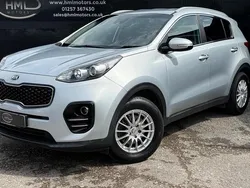 Silver Used 2016 Kia Sportage 3 SUV | £10,995 (Fair price)