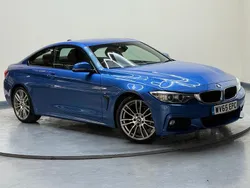 Blue Used 2015 BMW 420 M Sport Coupe | £10,495 (Fair price)