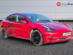 Red Used 2021 Tesla Model 3 Long Range AWD Sedan | £19,695 (Fair price)
