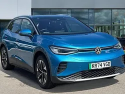 Blue Used 2024 VW ID.4 Pro SUV | £30,094 (A bit pricey)