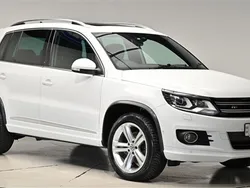 White Used 2015 VW Tiguan R-line Edition SUV | £15,480 (A bit pricey)