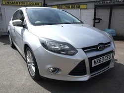 Silver Used 2013 Ford Focus Zetec Hatchback | £5,995 (Fair price)
