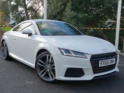 White Used 2016 Audi TT S-Line Coupe | £15,998 (Fair price)