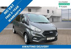 Grey Used 2022 Ford Transit Custom Limited Van | £23,995 (Fair price)