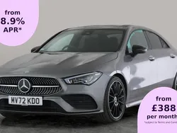 Grey Used 2022 Mercedes CLA220 AMG Line Premium Plus Sedan | £26,205 (Fair price)