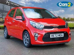 Red Used 2022 Kia Picanto 3 Hatchback | £11,490 (Fair price)