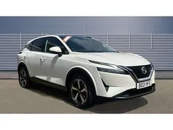 White Used 2021 Nissan Qashqai SUV | £21,175 (Fair price)