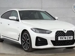 White Used 2024 BMW 420 Gran Coupé M Sport Coupe | £38,493 (Fair price)