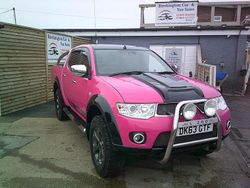 Red Used 2013 Mitsubishi L200 Pickup | £10,995 (Expensive)
