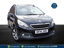 Black Used 2014 Peugeot 2008 Active SUV | £3,285 (Fair price)