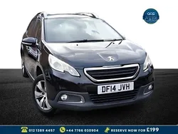 Black Used 2014 Peugeot 2008 Active SUV | £3,285 (Fair price)