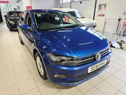 Blue Used 2018 VW Polo SE Hatchback | £9,990 (Good price)