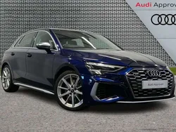 Blue Used 2022 Audi S3 Comfort Hatchback | £33,495 (Fair price)