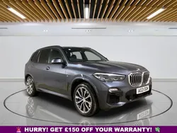 Grey Used 2021 BMW X5 M Sport SUV | £32,099 (Good price)