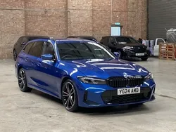 Blue Used 2024 BMW 320 M Sport Estate | £36,350 (Expensive)