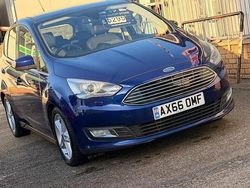 Blue Used 2017 Ford C-MAX Titanium X MPV | £4,995 (Super price)