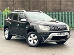 Black Used 2018 Dacia Duster Comfort SUV | £6,295 (A bit pricey)