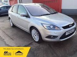 Silver Used 2010 Ford Focus Titanium Hatchback | £3,995 (A bit pricey)