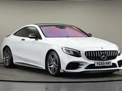 Obsidian black metallic finish Used 2019 Mercedes S560 AMG line Sedan | £42,300