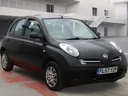 Black Used 2007 Nissan Micra Visia Hatchback | £2,490 (Good price)