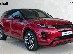 Red Used 2021 Land Rover Range Rover evoque HSE Dynamic SUV | £28,545 (Fair price)