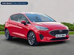 Red Used 2023 Ford Fiesta Titanium X Hatchback | £14,761 (Fair price)