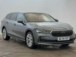 Graphite grey metallic Used 2024 Skoda Superb SE L Estate | £31,495 (Expensive)