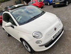 White Used 2013 Fiat 500 Lounge Hatchback | £3,485 (Good price)