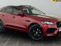 Red Used 2019 Jaguar F-Pace S SUV | £25,595 (Fair price)