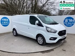 Frozen white (solid paint) Used 2021 Ford Transit Custom Limited | £18,495 (Super price)