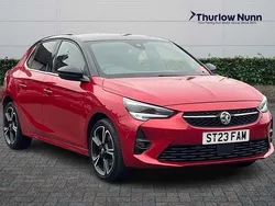 Red Used 2023 Vauxhall Corsa Ultimate Hatchback | £15,526 (Fair price)