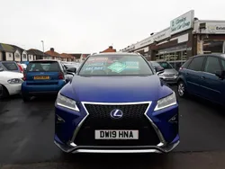 Blue Used 2019 Lexus RX450h Sport Line SUV | £29,195