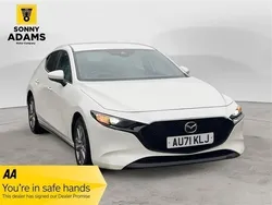 White Used 2021 Mazda 3 Hatchback | £10,690 (Good price)