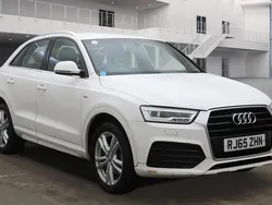 White Used 2015 Audi Q3 S-Line SUV | £7,994 (Fair price)