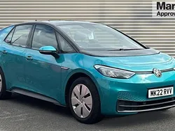 Blue Used 2022 VW ID.3 Pro Hatchback | £15,651 (Fair price)