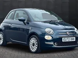 Blue Used 2023 Fiat 500 Hatchback | £9,846 (Fair price)