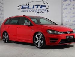 Red Used 2016 VW Golf VII R Estate | £17,495 (A bit pricey)
