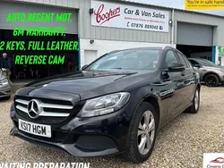 Black Used 2017 Mercedes C200 Executive Estate | £9,495 (Super price)
