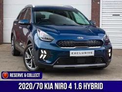 Blue Used 2020 Kia Niro 4 SUV | £14,150 (Fair price)