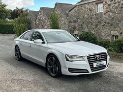 White Used 2011 Audi A8 Sedan | £7,995